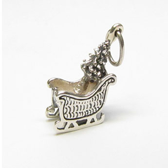 Christmas Charms: Santa's Sleigh charms curated by CharmsGuide.net